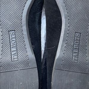 Talbots Shoes - Talbots size 7 suede black ballet flats Talbots Shoes - Talbots size 7 suede black ballet flats